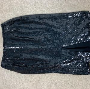 Anne Klein Pencil Sequins Skirt | Size 0